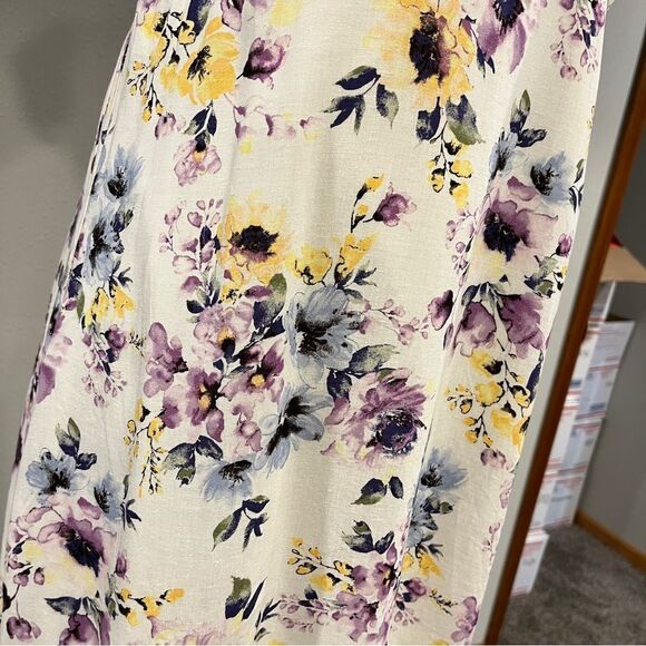 Live to be spoiled juniors Floral Dress with straps size XL - Picture 4 of 11